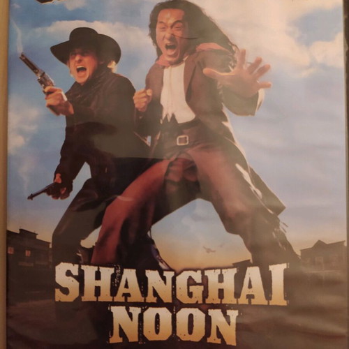 Shanghai Noon DVD used, slightly damaged case