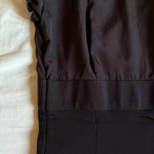 Miss Sixty vintage Y2K black ruched bodycon dress size XS like new
