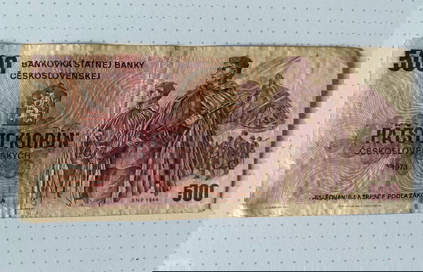 500 κορώνες Τσεχοσλοβακίας 1973