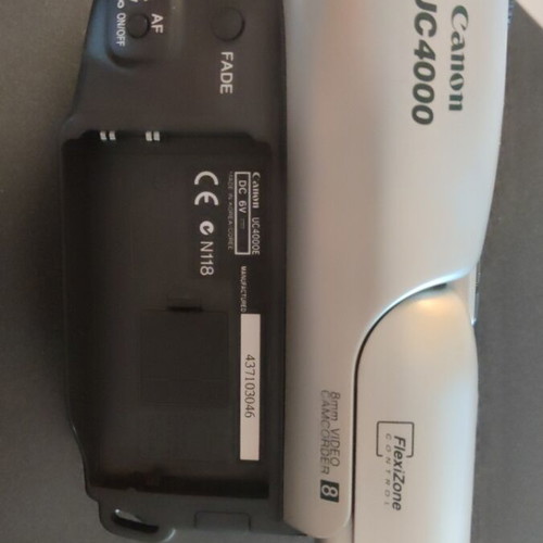 Canon UC4000 camcorder like new