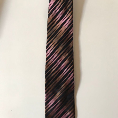 Men's ties striped bundle of 5 like new, multicolor