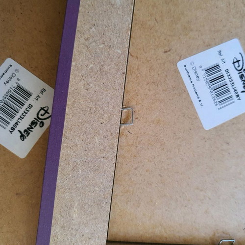 Disney wooden frames 40x40 cm like new, set of 2 from Holland