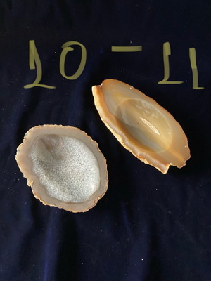 Alabaster ashtrays set of 2 like new