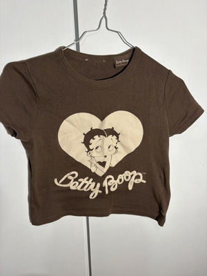 Betty Boop top σαν καινούργιο, μέγεθος M, καφέ