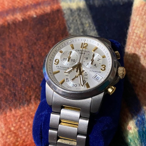Certina DS Podium Chronograph Titanium watch