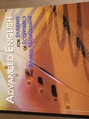 Advanced English for Student of Economics like new