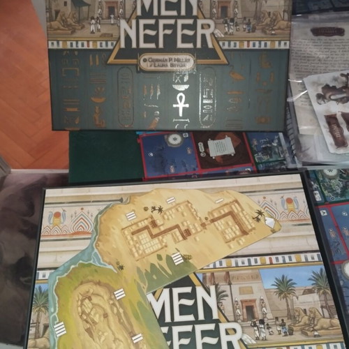 Men Nefer 3D printed insert for board game