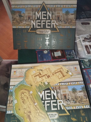Men Nefer 3D printed insert for board game