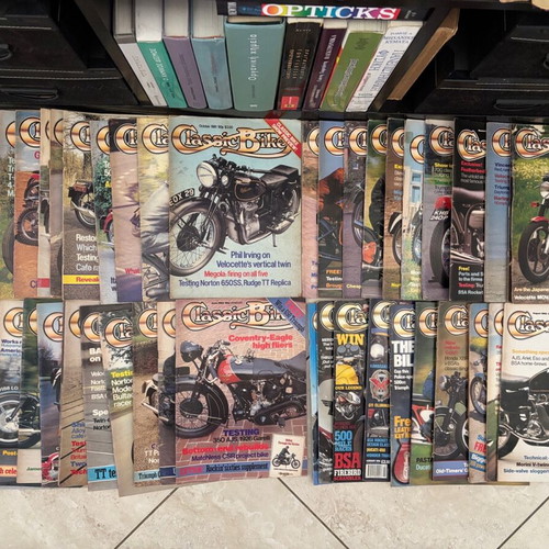 Classic Bike & The Classic Motorcycle magazines used bundle 54 & 33 issues
