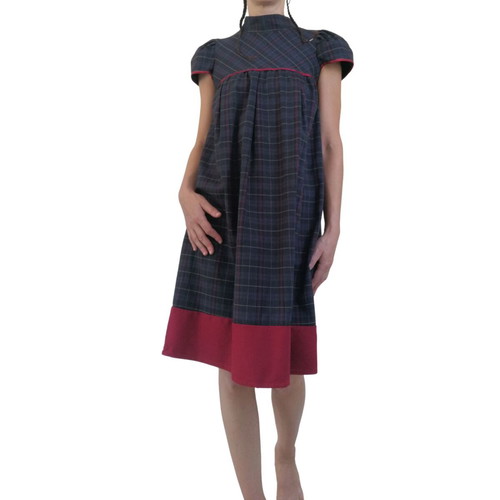 Milk & Honey London Checked Dress like new
