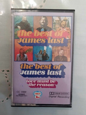 James Last Best Of cassette tape used, jazz