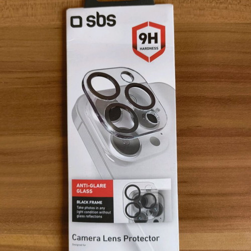 SBS Tempered Glass Camera Protector for iPhone 15 Pro and Pro Max new
