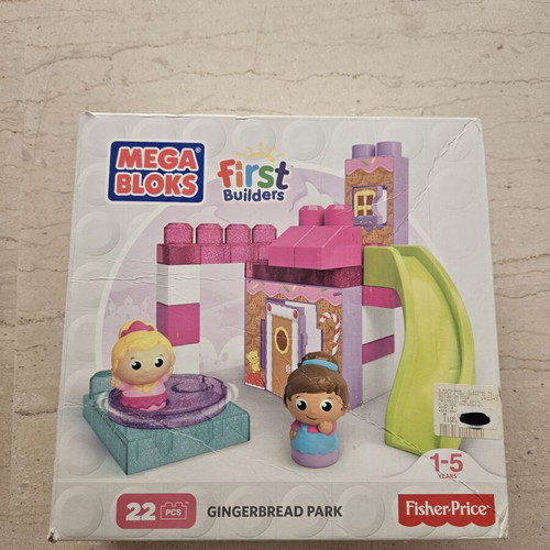 Mega Blocks Gingerbread Park set like new