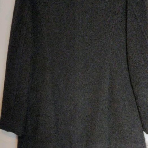 Women's short dark gray coat like new, size 44, Small