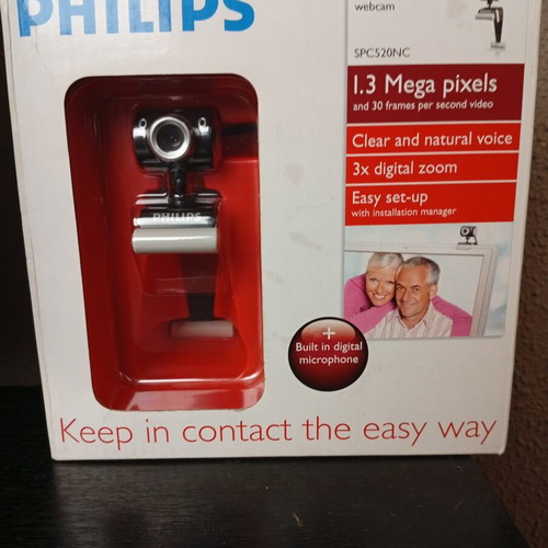 Philips Webcam SPC520NC new, 1.3 megapixels