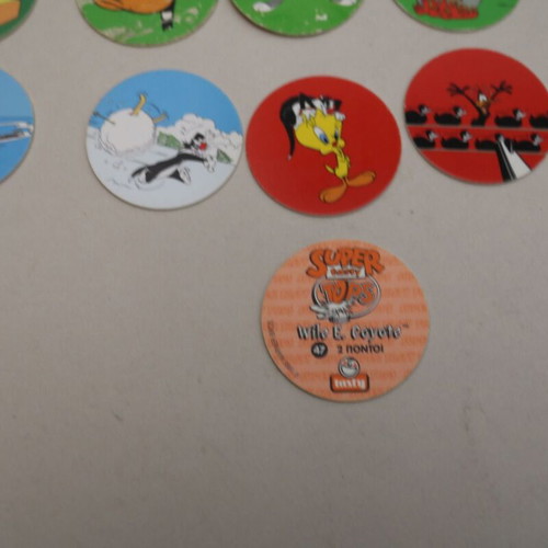 Super Tasty Tops caps, set of 21