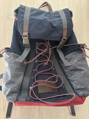 Tommy Hilfiger men's backpack used, blue and brown