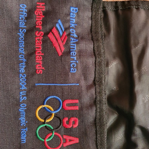 Roots collectible bag Olympics 2004 with Bank of America sponsor