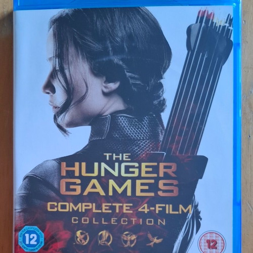 The Hunger Games Complete Collection 4-Film Blu-Ray set like new