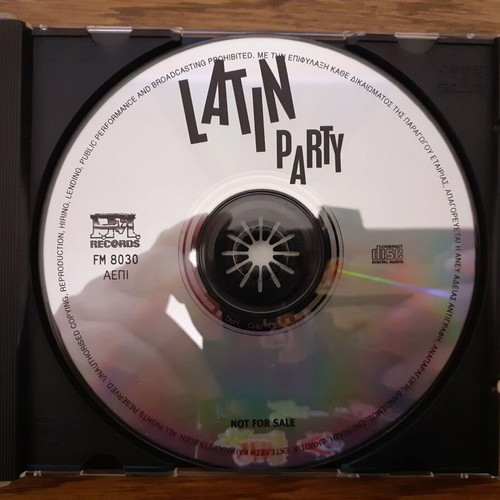 Latin Party music CD like new