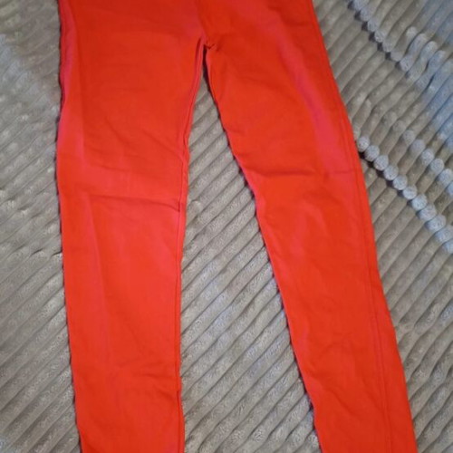Elastic pants like new, red, size S/36/8