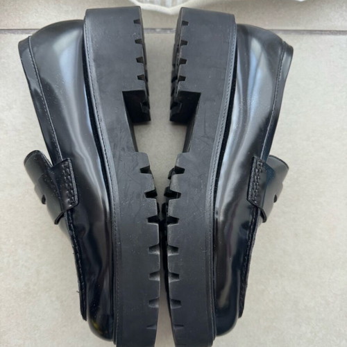 Oxford loafers H&M like new, black, size 37