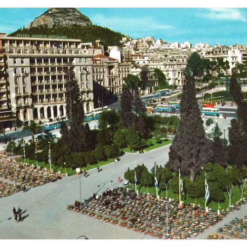 1970-80 ATHENS 10 collectible postcards
