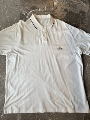 Rollex men's polo like new, white and gold, size XL