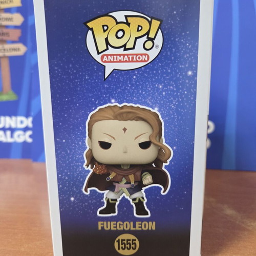 Funko Pop Animation 1555 Black Clover Fuegoleon Glow In the Dark figure new