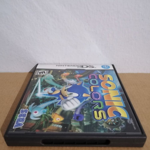 Sonic Colors NTSC Nintendo DS game with case, non-working