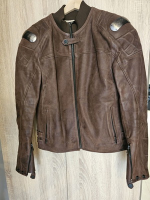 Dainese Leather Motorcycle Jacket size 46/S used, brown