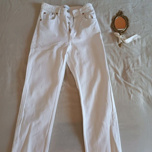 White jeans like new, size 34