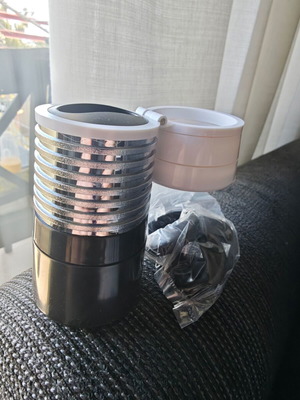 Plastic lighter holder vintage, box only