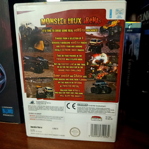 Monster Trux Arenas Nintendo Wii game used, English version