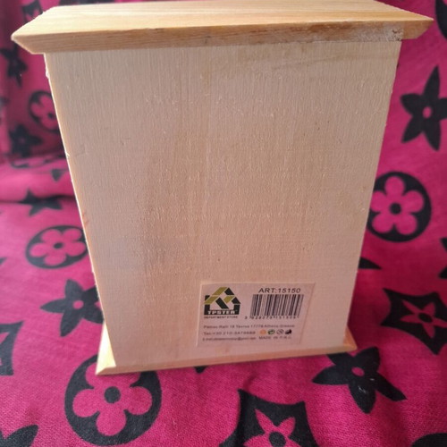 Wooden decorative drawer box for dollhouse