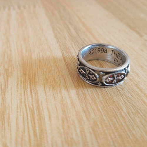 Gothic ring like new, The Alchemy Carta, size 52