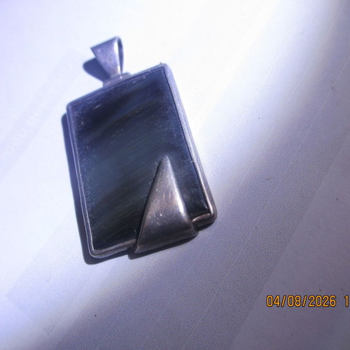 Pendant with Sardonyx Silver 925 like new