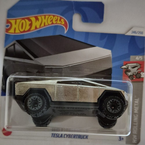Hot Wheels Tesla Cybertruck toy car