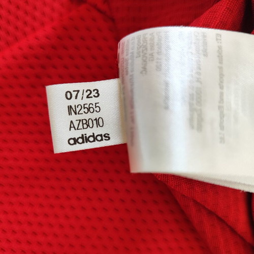 Adidas Legends basketball tank top, red, size L