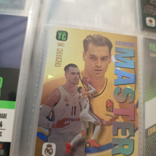 Panini Euro League Top Class 2025 Album used with 100 cards
