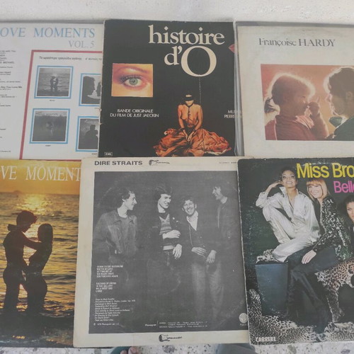 Vinyl records used, pack of 60 foreign content