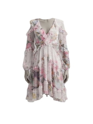 Romantic dress for wedding like new, size M, beige