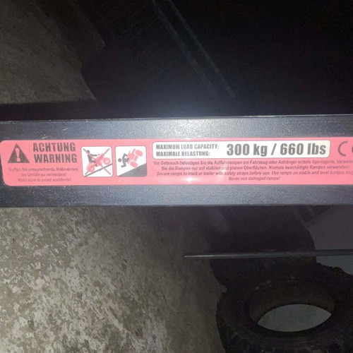 Motoprofessional ράμπα φόρτωσης μηχανής Cross σπαστή σαν καινούργιο