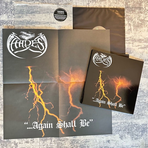 Hades …Again Shall Be new black double vinyl with poster