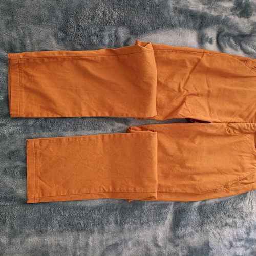 Men's Zen And Zen Legend chino pants like new, orange/brick size M