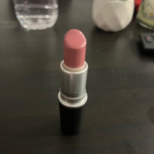 Mac lipstick used, pink