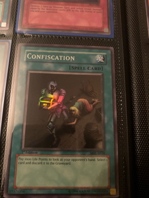 Confiscation Yu-Gi-Oh! κάρτα σε άριστη κατάσταση