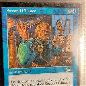 Second Chance. Urza's Legacy. Magic the Gathering