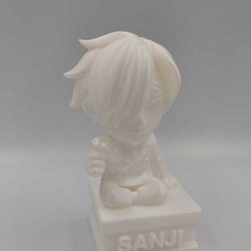 One Piece collection Luffy, Zoro, Sanji new 3D printed figures
