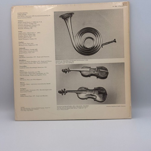 Johann Sebastian Bach Brandenburg Concertos 1-6 vinyl used